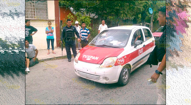 Niña atropellada por un taxi menorlesionadataxi1