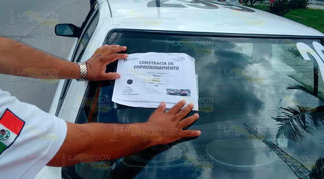 Al corralon taxis con permisos vencidos