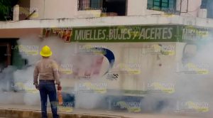Inician labores de fumigación para combatir el dengue