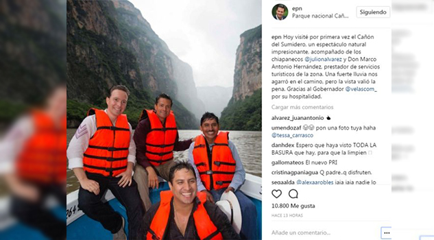 EPN borró de Instagram foto con Julión Álvarez