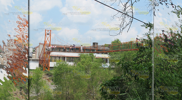 Puente colgante si es utilizado puentecolgante