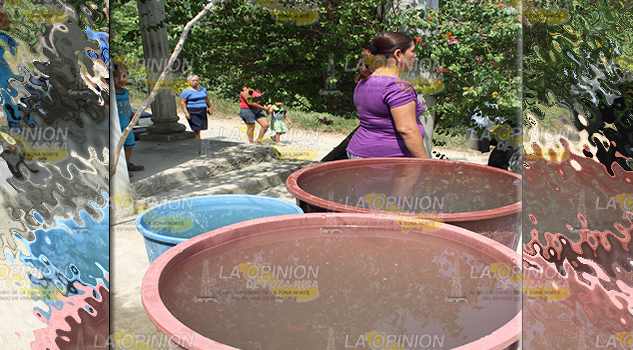 Caev los deja sin agua 15 días sinaguacolonias