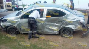 Patrulla nueva falla y lesiona a dos menores