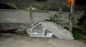 Taller mecánico operaba como "deshuesadero" de vehículos robados tuxpan