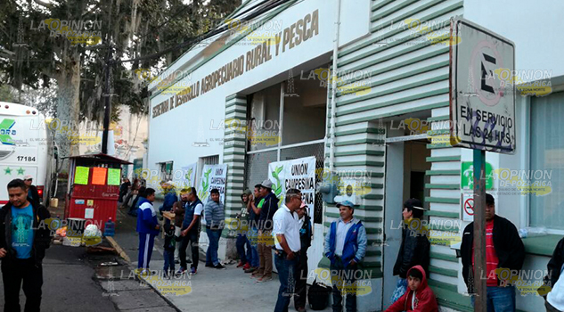 La UNIN toma instalaciones de la Sedarpa