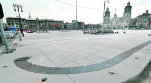 Así luce el Zócalo capitalino que hoy será reinaugurado