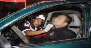 ¡Chocó contra una carroza!