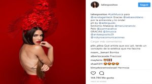 ¡Lali Espósito se pone muy hot con un sensual topless!
