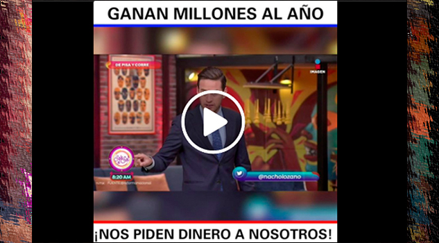 Vídeo: 'Ganan millones al año... y nos piden ayuda a nosotros'