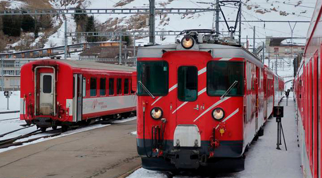 Accidente de tren en Andermatt, Suiza Accidente Tren Andermatt Suiza