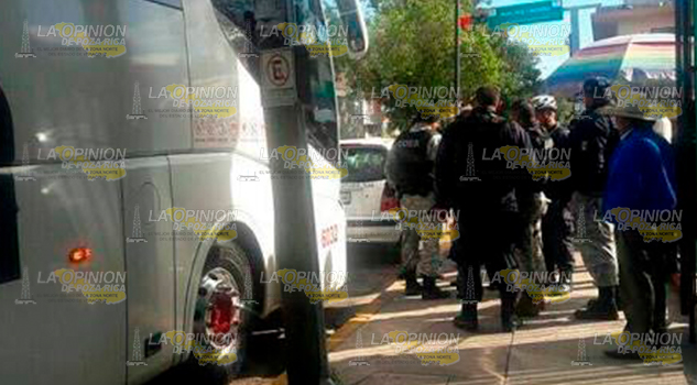 Asaltan autobús sujetos armados Asaltan Autobus Sujetos Armados