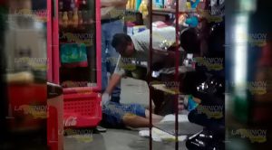 Lo balean al interior de su tienda Balean Interior Tienda