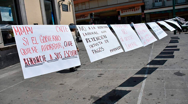 Bloqueo de hoy, busca derogar Reforma Educativa: CNTE Bloqueo Viernes CNTE