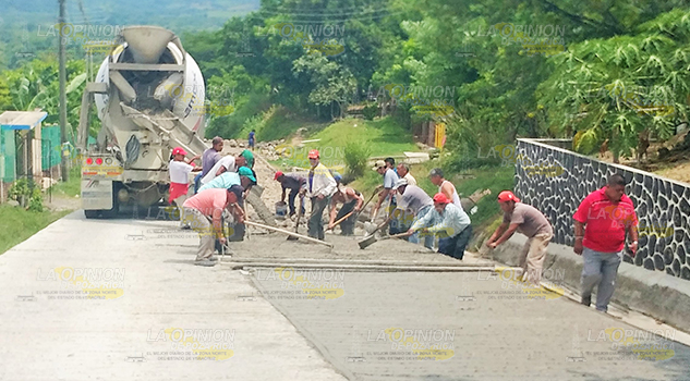 Cambian la fisonomía de Amatlán