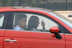 Primeras fotos de Chicharito y Andrea Duro como pareja oficial Chicarito y Andrea Duro