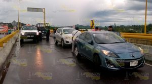 Choque por alcance sobre el distribuidor Choque Distribuidor