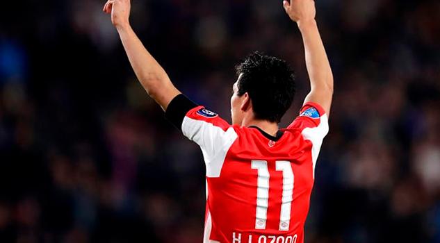 Con primer doblete del Chucky, el PSV goleó al Willem II Con primer doblete del Chucky