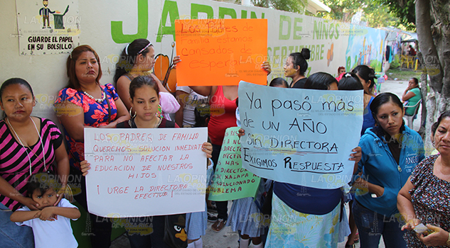 Desde hace un año no reciben clases Desde hace un año