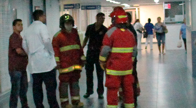 “Pequeña fuga” de oxígeno en hospital de Veracruz alerta a bomberos Fuga Gas Hospital Veracruz Alerta Bomberos