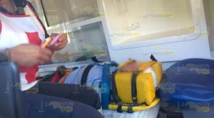 Herrero es atropellado por taxi