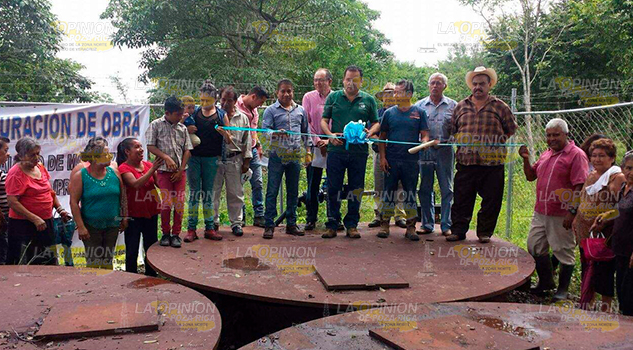 Inauguran proyecto de agua Inauguran proyecto de agua