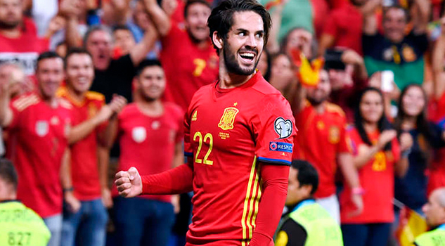 Isco fue 'genio' y España le dio paseo a Italia rumbo a Rusia Isco fue 'genio' y España le dio paseo a Italia rumbo a Rusia