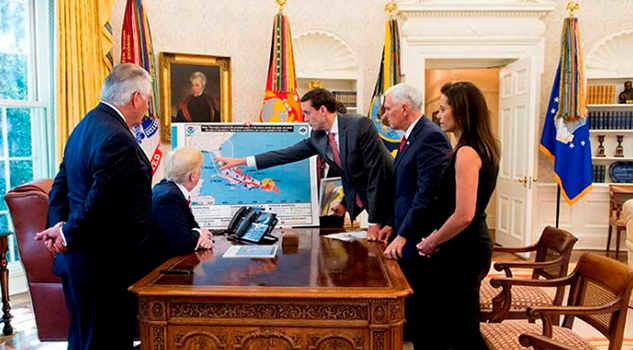 Ante llegada de ‘Irma’, pide Trump a población estar alerta Llegada Irma Trump Población Alerta