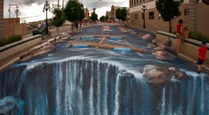El artista urbano tridimensional llega a México