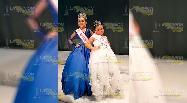 Niñas pozarricenses ganan certamen de belleza nacional Niñas Pozarricenses Certamen Belleza Nacional