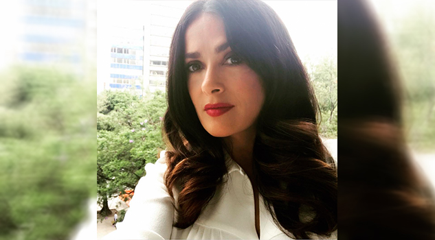 Salma Hayek luce sus canas con orgullo Salma Hayek Luce Canas Orgullo