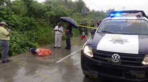 Aparece ejecutado en el bulevar Tajín Aparece Ejecutado Bulevar Tajín