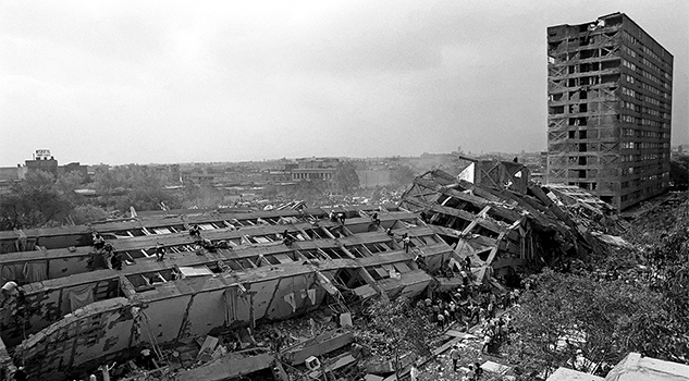 Un día como hoy pero de 1985...... Terremoto