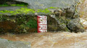 Aumento en cauces de ríos en Tlapacoyan por potencial de lluvias