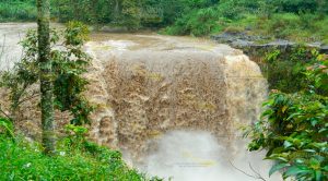 Aumento en cauces de ríos en Tlapacoyan por potencial de lluvias