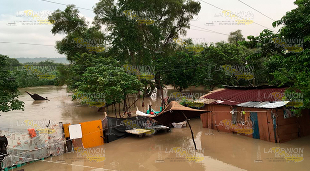 Inundada la Quebradora