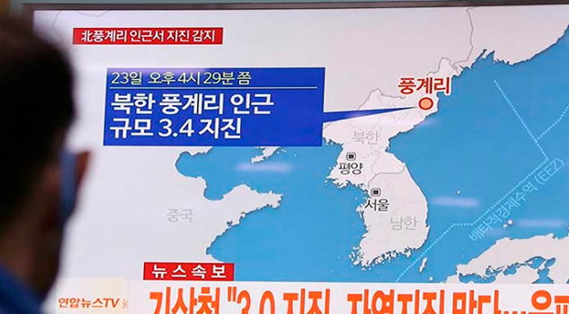 Se registra sismo: sospechan de nuevo ensayo nuclear