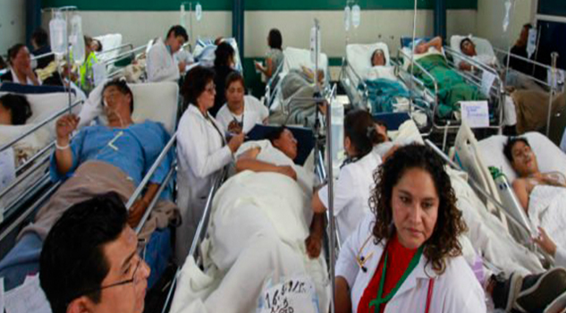 Lista actualizada de hospitalizados: 765 personas reciben atención