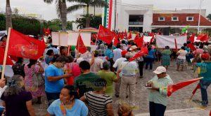 ¡Toman el palacio municipal!