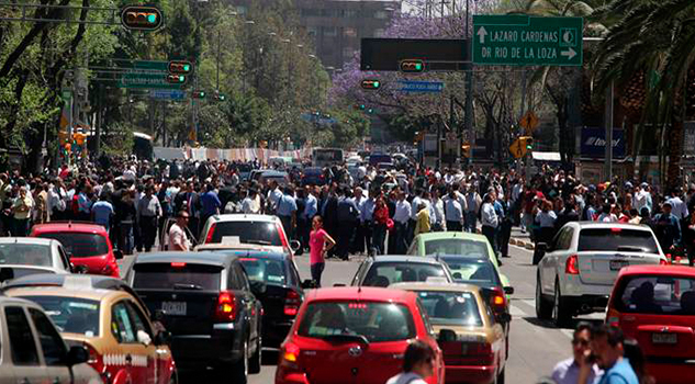 Galería: Edificios colapsan tras sismo en la Ciudad de México