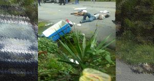 Moto-tortillero sufre aparatoso accidente: un muerto mototortillero