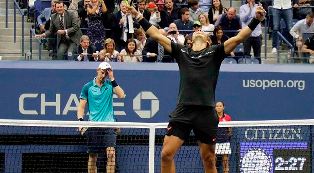 Nadal arrasa a Anderson y conquista su 16to Grand Slam