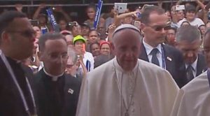 El último día del papa en Colombia