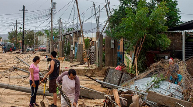 SEP habilita escuelas como albergues en BCS por ‘Lidia’ seplidiaescuela