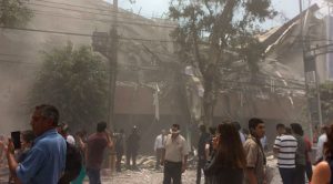 Galería: Edificios colapsan tras sismo en la Ciudad de México