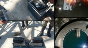 Decomisan narcoantenas y huachicol