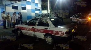 Balean a otro taxista