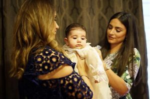 Ana Brenda imita estilo de Beyoncé para el bautizo de su sobrina