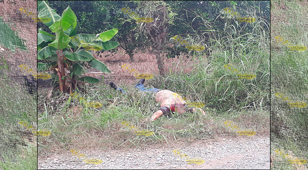 Homicidio en la comunidad Las Cañas de Arriba en Castillo de Teayo.