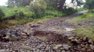 Al destruirse el acceso a un puente, cierran paso a la Laja Destruirse Acceso Puente Cierran Paso La Laja
