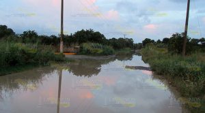 Aguas del arroyo Estero del Ídolo inundan las calles Escurrimientos Arroyo Estero Ídolo